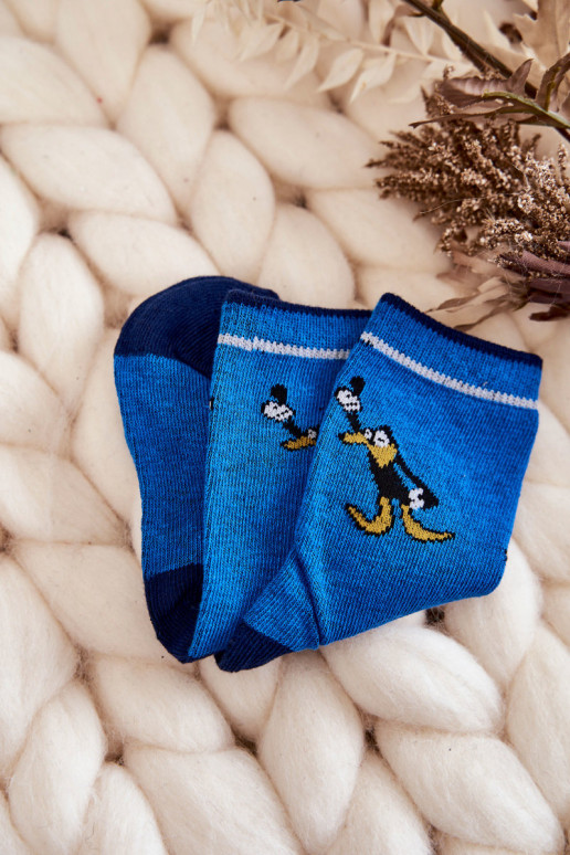 Chaussettes en coton pour enfants à motifs 5 pcs. Couleurs différentes