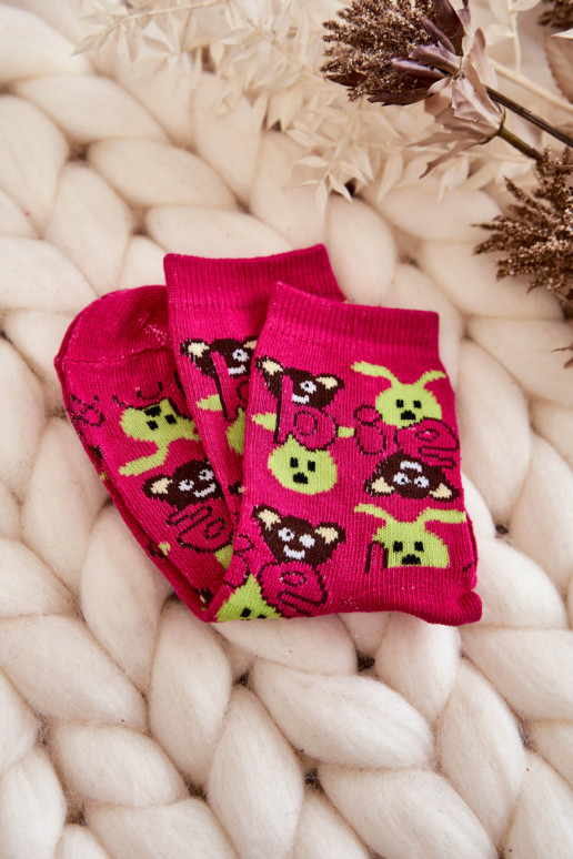 Chaussettes à motifs exclusifs 5 pcs. Couleurs différentes