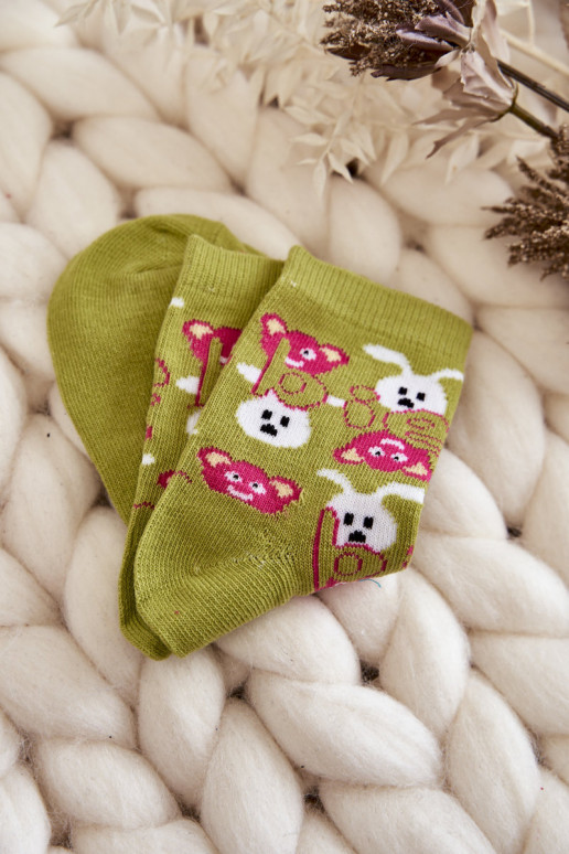 Chaussettes à motifs exclusifs 5 pcs. Couleurs différentes