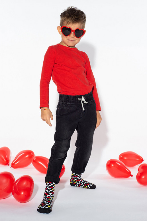 Un lot de chaussettes colorées Un lot de chaussettes colorées