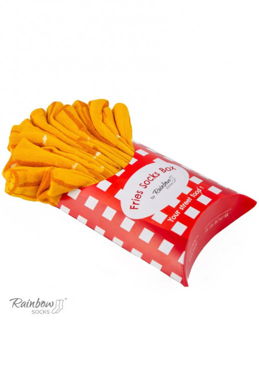 2 paar gekleurde sokken in een doosje 2 paar gekleurde sokken in een doosje