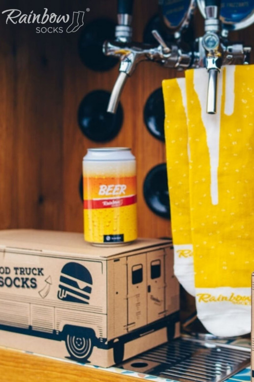 Sokkenset Food Truck Sokkendoos 3 paar Sokkenset Food Truck Sokkendoos 3 paar