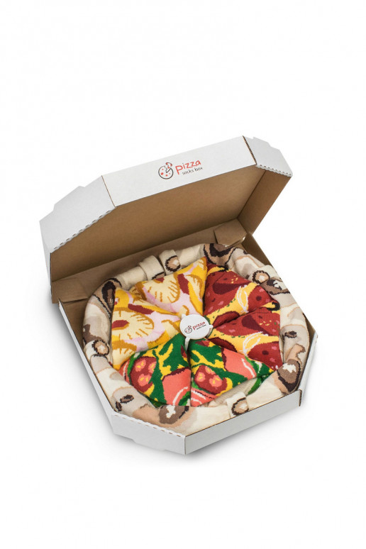 Farbige Socken im Karton 5 Par Farbige Socken im Karton 5 Par