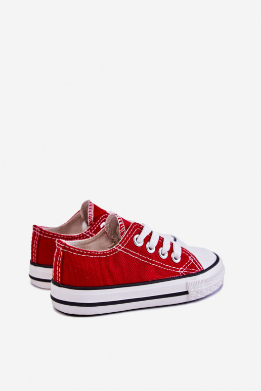 Chaussures de sport classiques pour enfants de couleur rouge Filemon