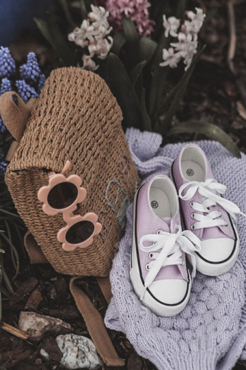 Chaussures de sport classiques pour enfants Violet Filemon 2