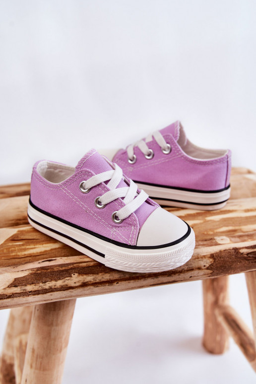 Chaussures de sport classiques pour enfants Violet Filemon