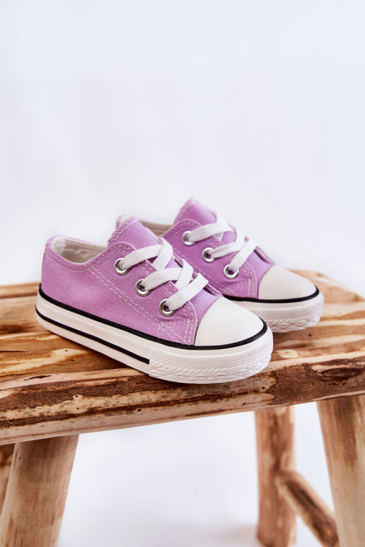 Chaussures de sport classiques pour enfants Violet Filemon