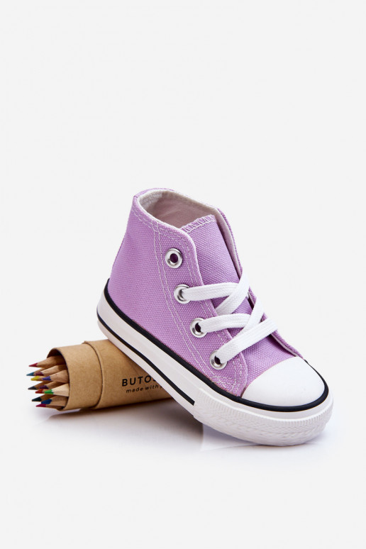 Chaussures pour enfants à semelle couleur violet Filemon Chaussures pour enfants à semelle couleur violet Filemon