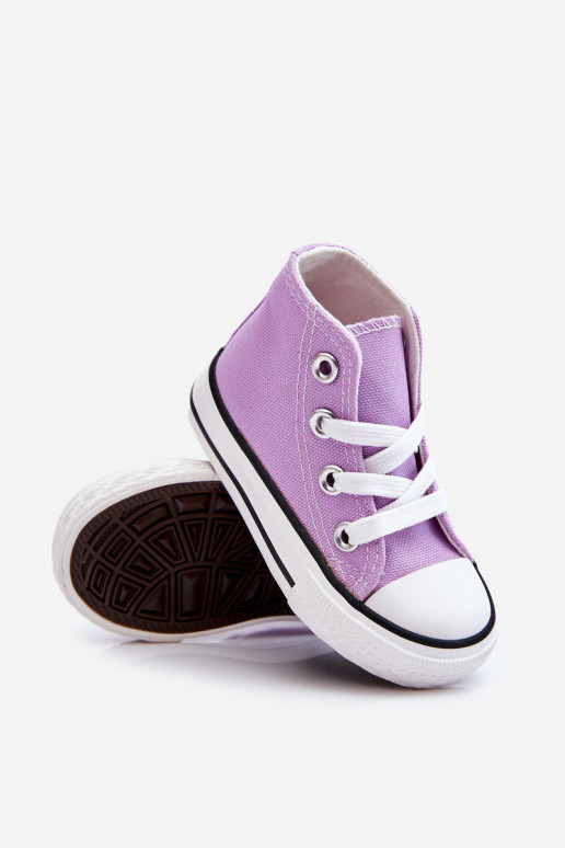 Chaussures pour enfants à semelle couleur violet Filemon Chaussures pour enfants à semelle couleur violet Filemon