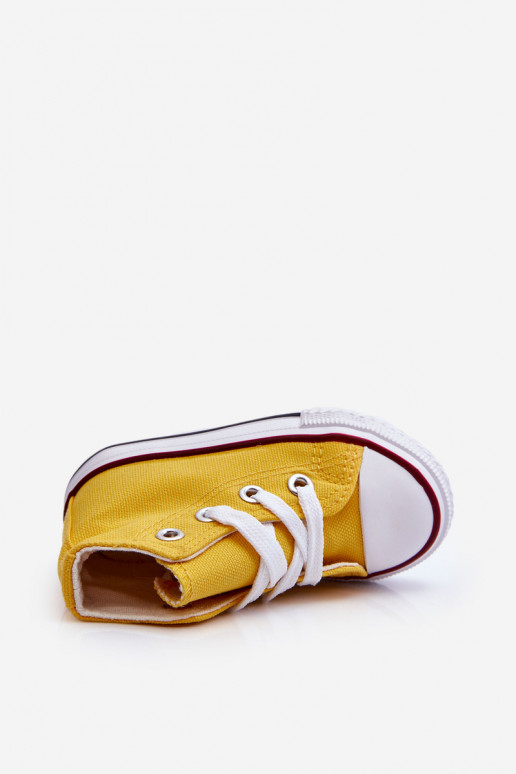 Chaussures pour enfants à semelles, jaune Filemon
