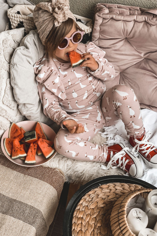 Kinderschuhe mit Sohle in roter Farbe Filemon