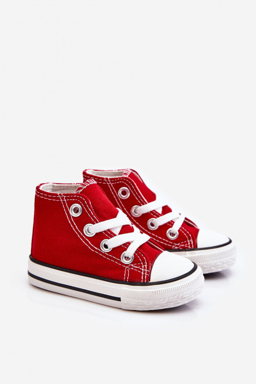 Chaussures enfants à semelle couleur rouge Filemon