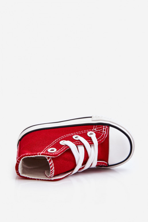 Chaussures enfants à semelle couleur rouge Filemon