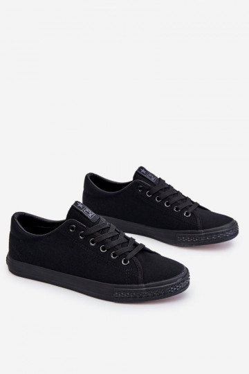 avec lanières Chaussures de loisirs modèle Classique de couleur noire Eleya