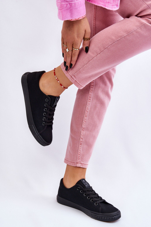 mit Riemen Klassisches Modell Freizeitschuhe in der Farbe Schwarz Eleya