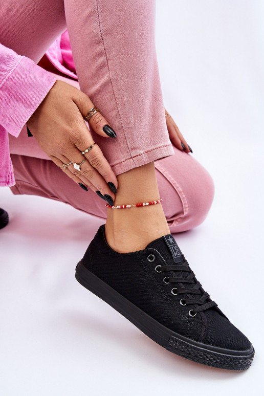 mit Riemen Klassisches Modell Freizeitschuhe in der Farbe Schwarz Eleya