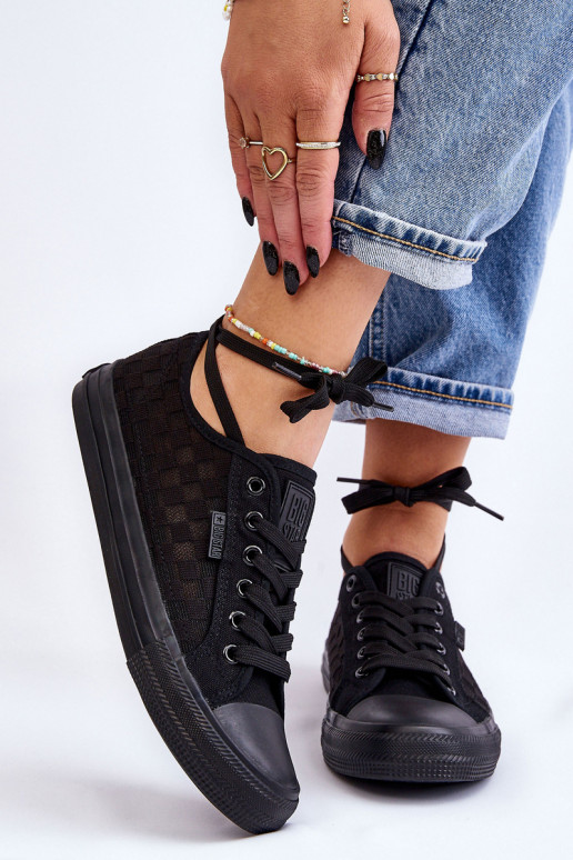 Klassiek model platte schoenen Big Star LL274072 kleur zwart