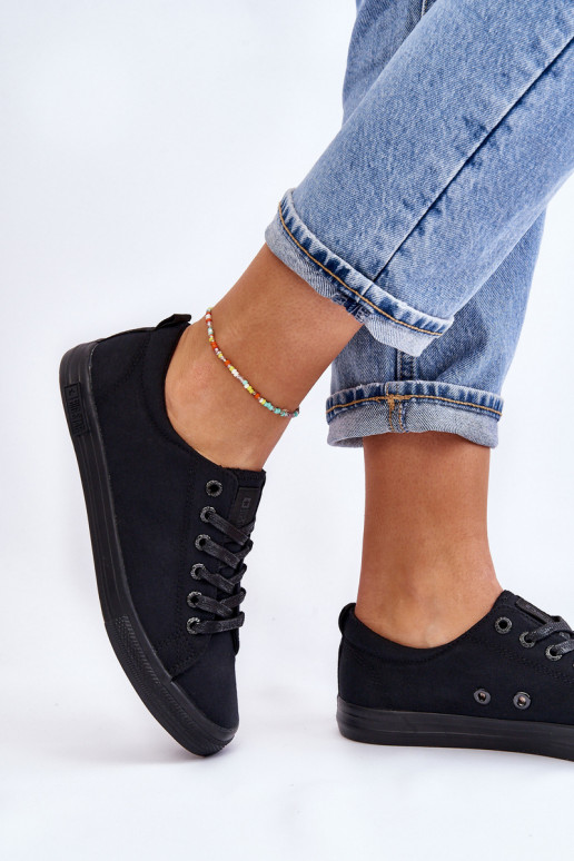 Sneakers mit flacher Sohle Big Star LL274057 schwarz Sneakers mit flacher Sohle Big Star LL274057 schwarz