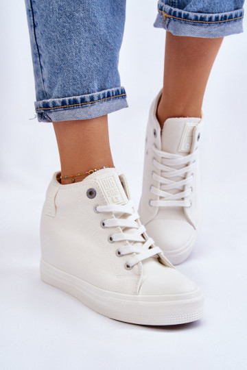 vrijetijdsschoenen met zool Big Star LL274035 witte kleur 2