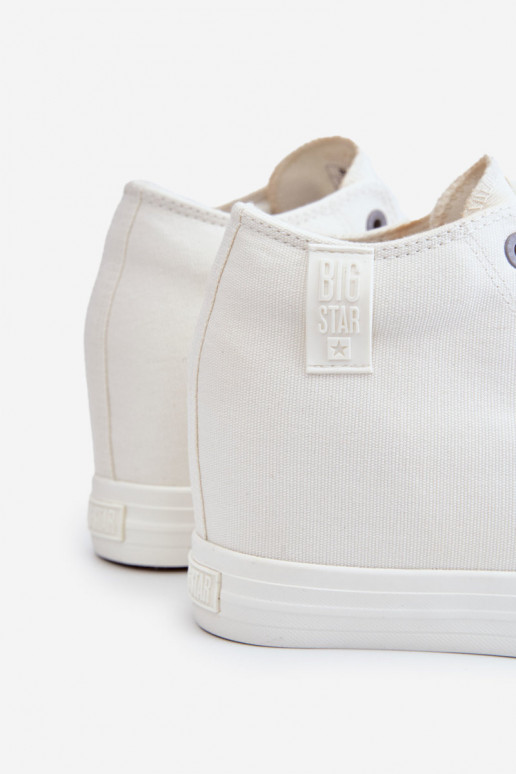 chaussures de loisirs avec semelle Big Star LL274035 couleur blanche chaussures de loisirs avec semelle Big Star LL274035 couleur blanche