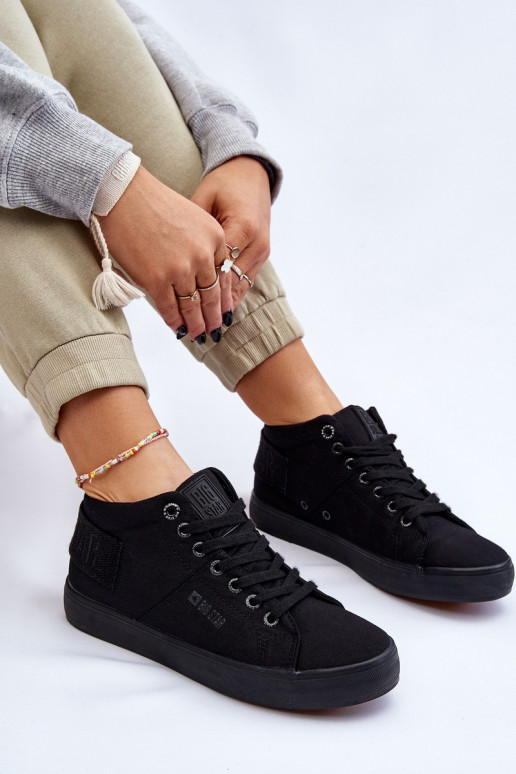 Chaussures de loisirs modèle classique avec semelle Big Star LL274001 couleur noire Chaussures de loisirs modèle classique avec semelle Big Star LL274001 couleur noire