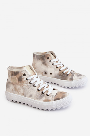 Vrijetijdsschoenen Big Star LL274047 Witgroene kleur 2