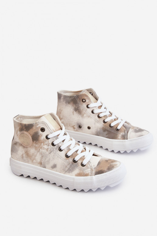 Vrijetijdsschoenen Big Star LL274047 Witgroene kleur