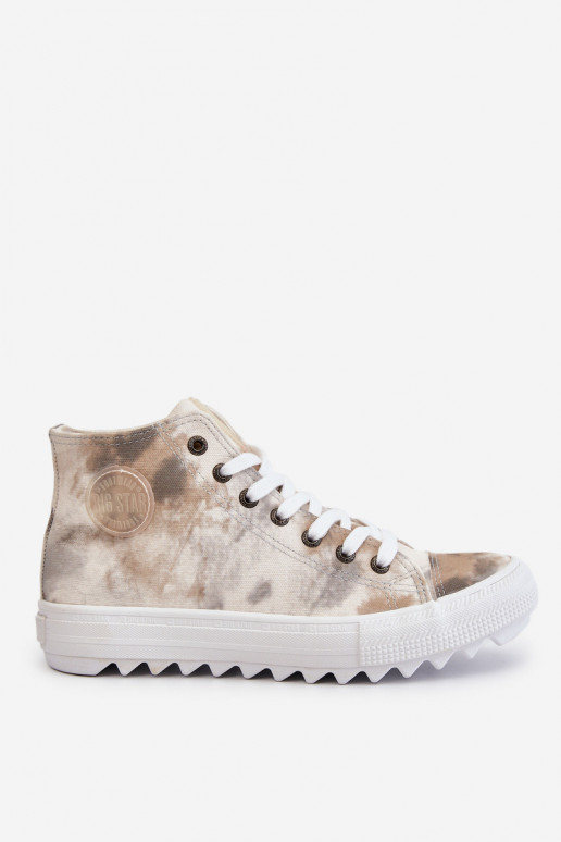 Freizeitschuhe Big Star LL274047 Weiß-grüne Farbe Freizeitschuhe Big Star LL274047 Weiß-grüne Farbe