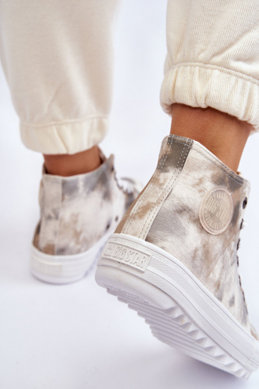 Chaussures de loisirs Big Star LL274047 Couleur blanc-vert Chaussures de loisirs Big Star LL274047 Couleur blanc-vert