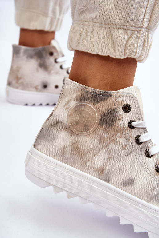 Chaussures de loisirs Big Star LL274047 Couleur blanc-vert Chaussures de loisirs Big Star LL274047 Couleur blanc-vert