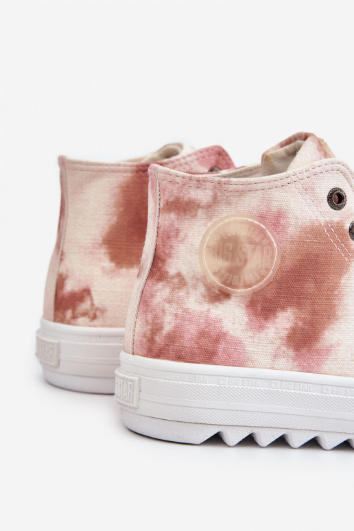 Chaussures décontractées Big Star LL274048 beige-rose