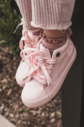 Chaussures de loisirs modèle classique pour enfants avec botte Big Star LL374003 couleur rose 2