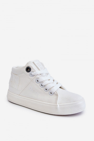 Chaussures de loisirs modèle classique pour enfants avec semelle Big Star LL374002 couleur blanche