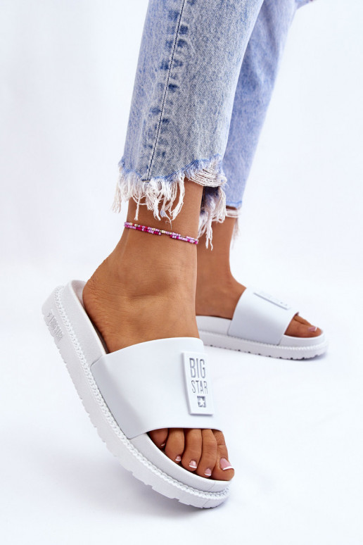 Hausschuhe Big Star LL274428 weiß Hausschuhe Big Star LL274428 weiß