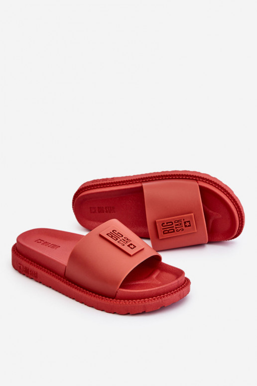 Hausschuhe Big Star LL274430 rot Hausschuhe Big Star LL274430 rot