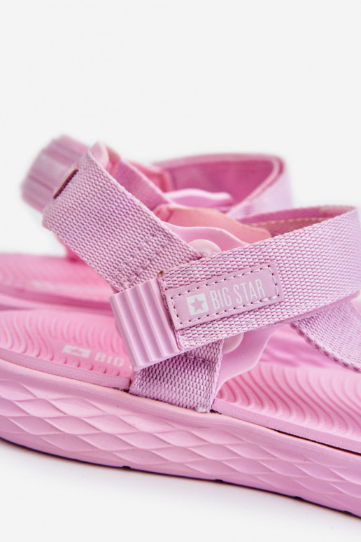 Sandales femme Big Star LL274A100 rose