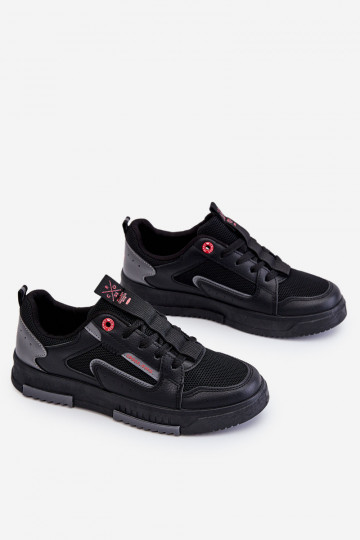 Baskets modèle chaussures Cross Jeans LL2R4012C couleur noir