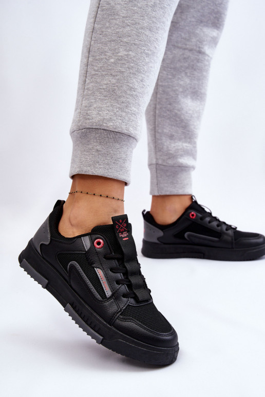 Sneakers model schoenen Cross Jeans LL2R4012C zwarte kleur Sneakers model schoenen Cross Jeans LL2R4012C zwarte kleur