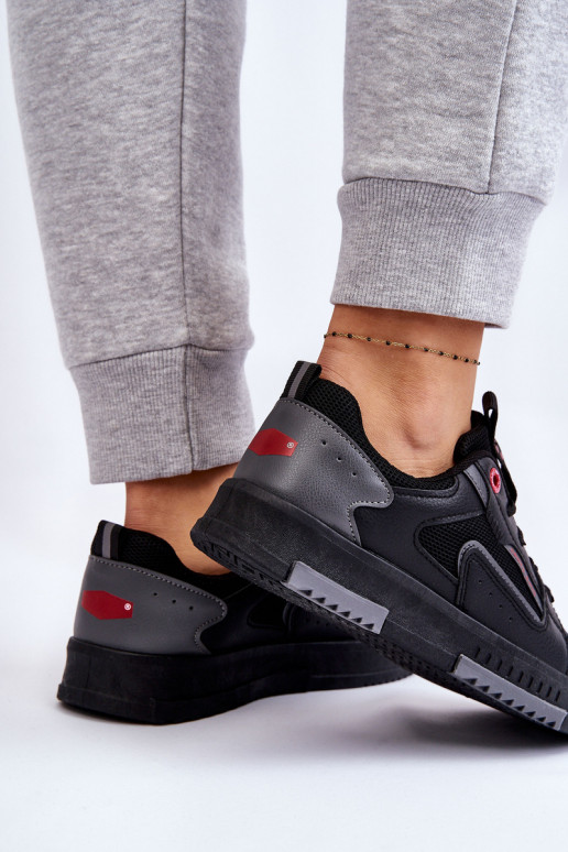 Sneakers Modell Schuhe Cross Jeans LL2R4012C schwarze Farbe Sneakers Modell Schuhe Cross Jeans LL2R4012C schwarze Farbe