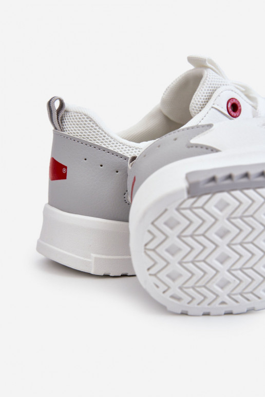 Sneakers model schoenen Cross Jeans LL2R4011C witte kleur