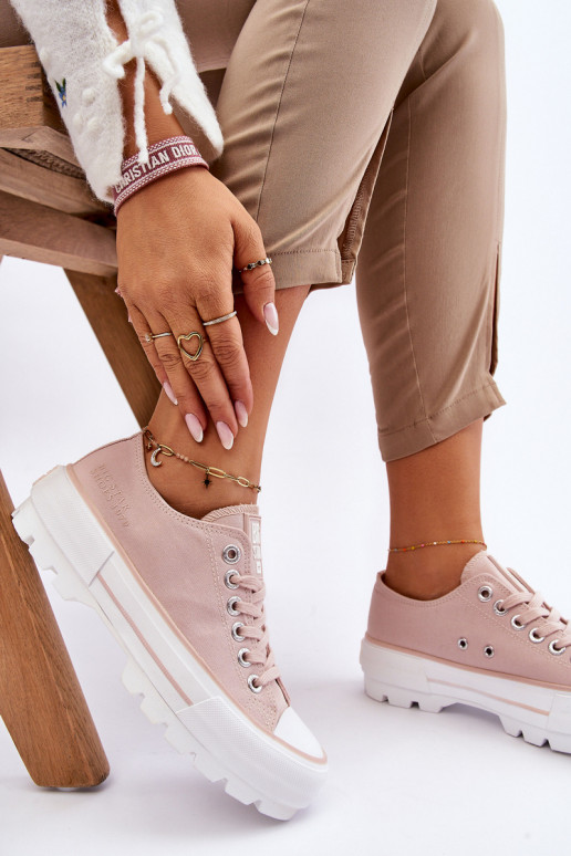 chaussures casual avec plateforme Big Star LL274151 Nude chaussures casual avec plateforme Big Star LL274151 Nude