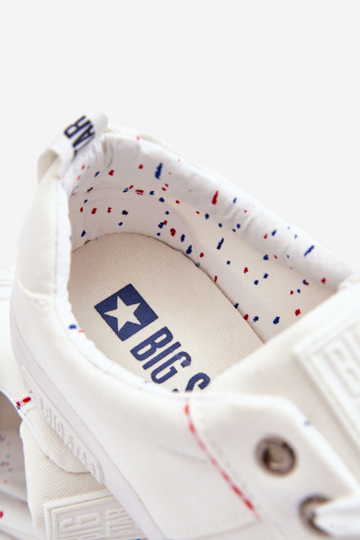 chaussures de loisirs Big Star KK174001 couleur blanche