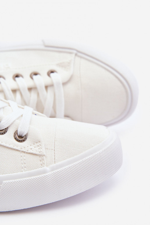 chaussures de loisirs Big Star KK174001 couleur blanche