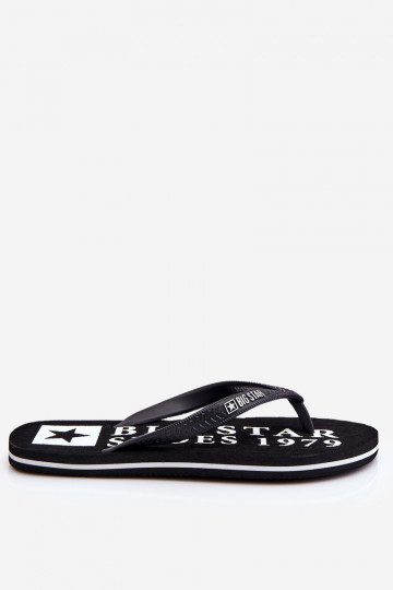 Lichte pantoffels Big Star LL174444 zwart
