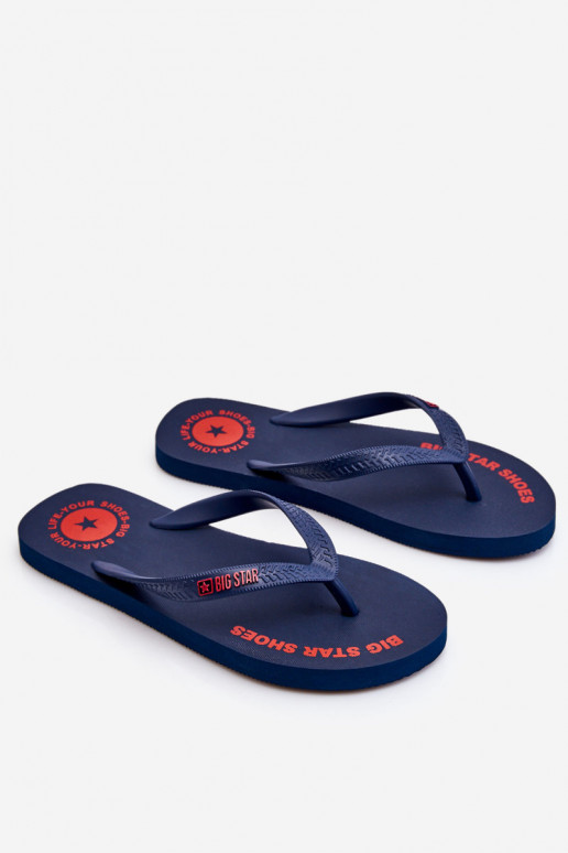 Chaussons Big Star LL174424 bleu foncé