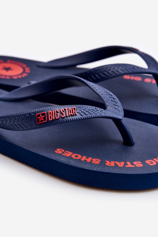 Chaussons Big Star LL174424 bleu foncé