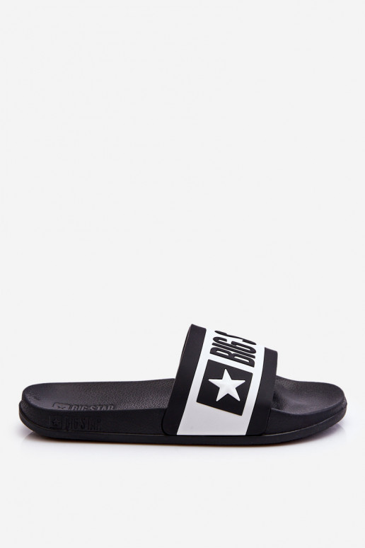 Klassiek model Pantoffels Big Star LL274739 zwart Klassiek model Pantoffels Big Star LL274739 zwart