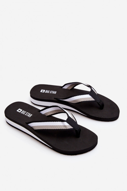 Chaussons avec plateforme Big Star LL274781 couleur noir Chaussons avec plateforme Big Star LL274781 couleur noir