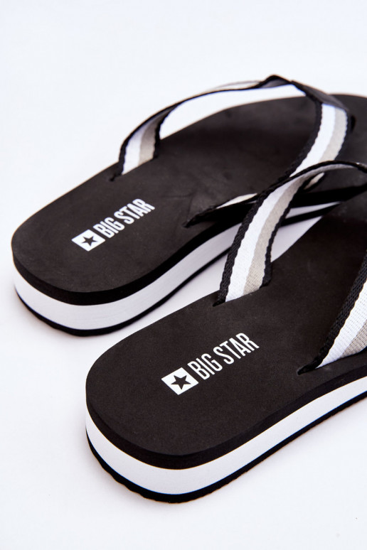 Chaussons avec plateforme Big Star LL274781 couleur noir Chaussons avec plateforme Big Star LL274781 couleur noir