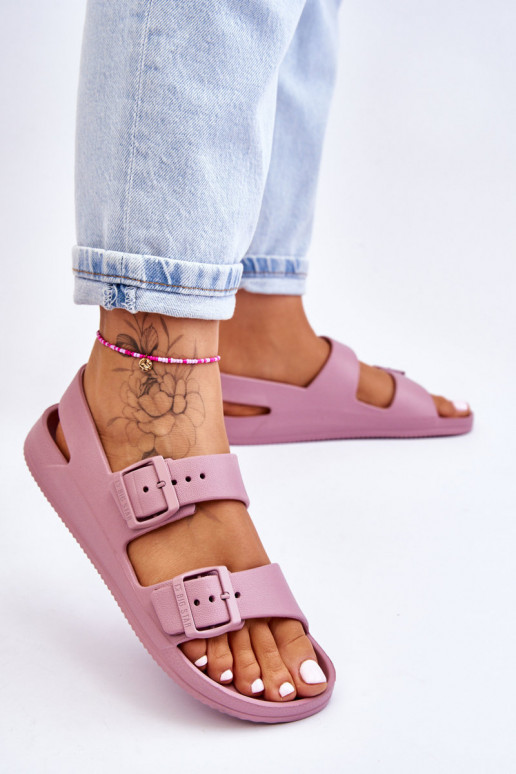 Lichte sandalen Big Star LL274744 Paarse kleur Lichte sandalen Big Star LL274744 Paarse kleur